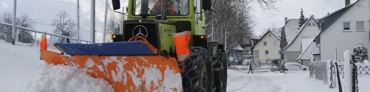 snöplog tätort